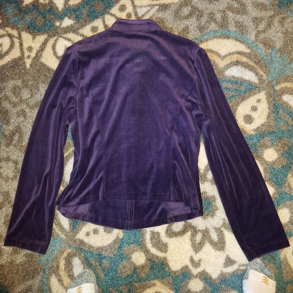 Elie Tahari XL Purple Jacket NWT - Picture 2 of 4
